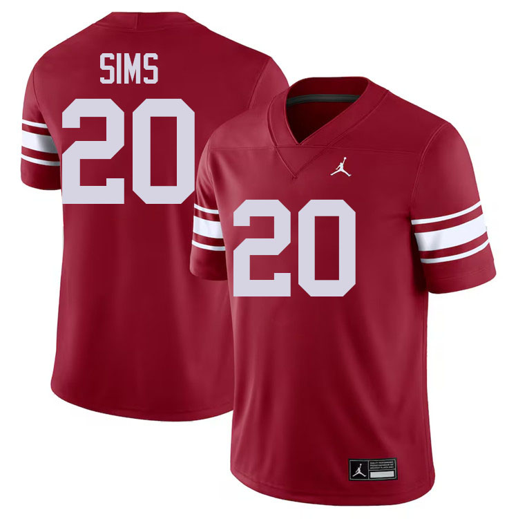 Billy Sims Oklahoma Sooners Jersey,Oklahoma Sooners Football Uniforms,Jersey-Throwback